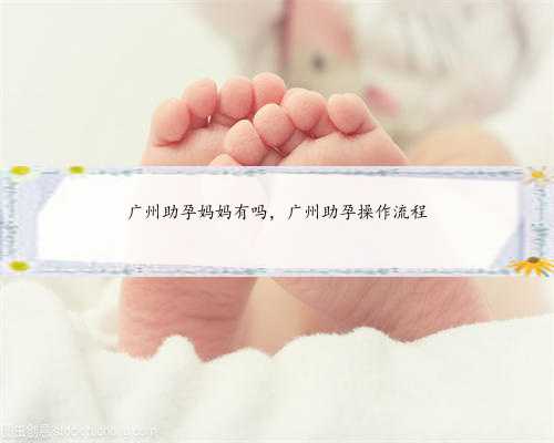 广州助孕妈妈有吗，广州助孕操作流程